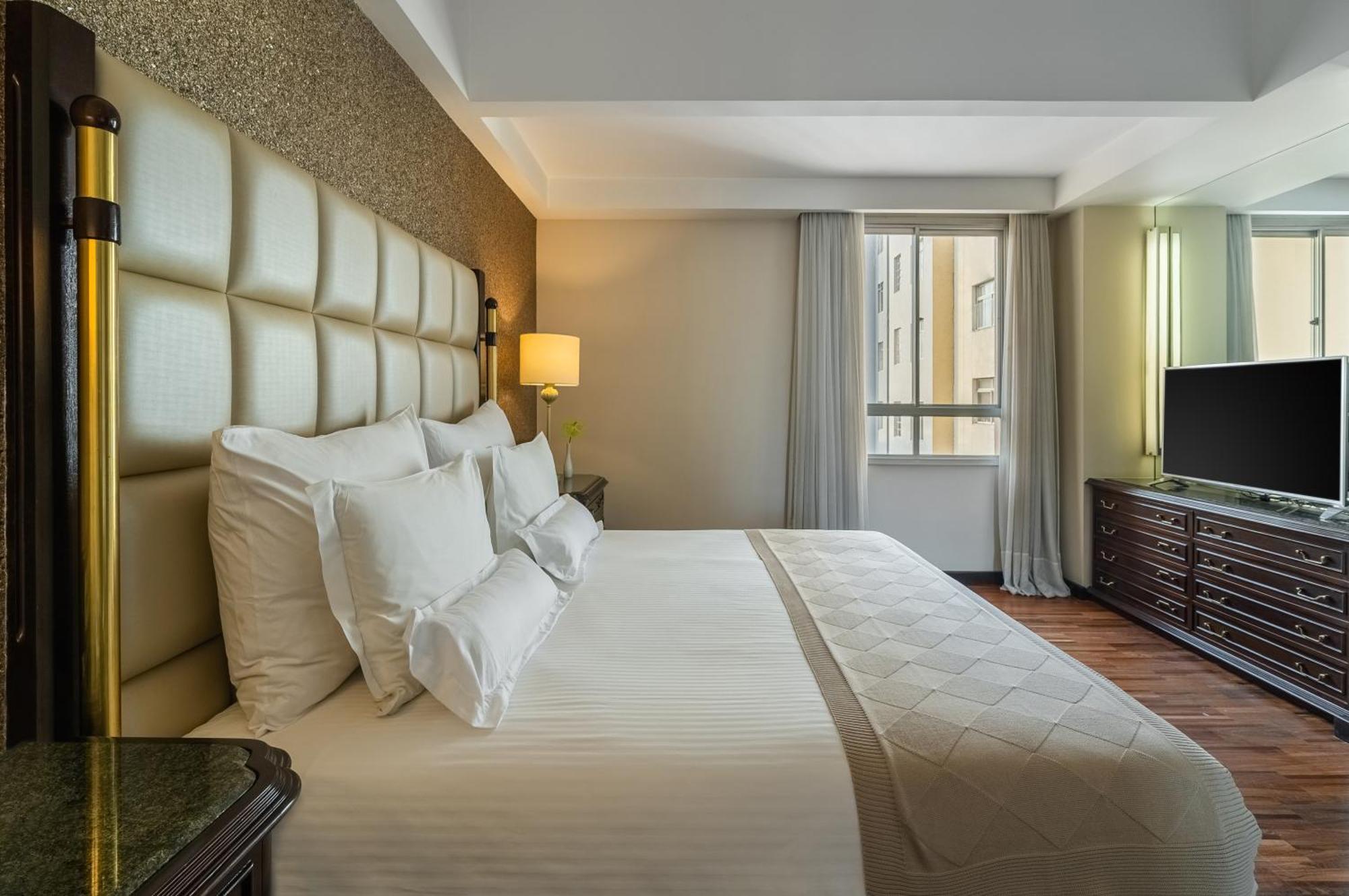 Bourbon Hotel & Suites Curitiba Eksteriør bilde A bedroom at the hotel